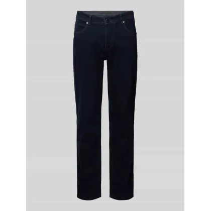 Zdjęcie Jeansy o kroju straight fit z detalem z logo