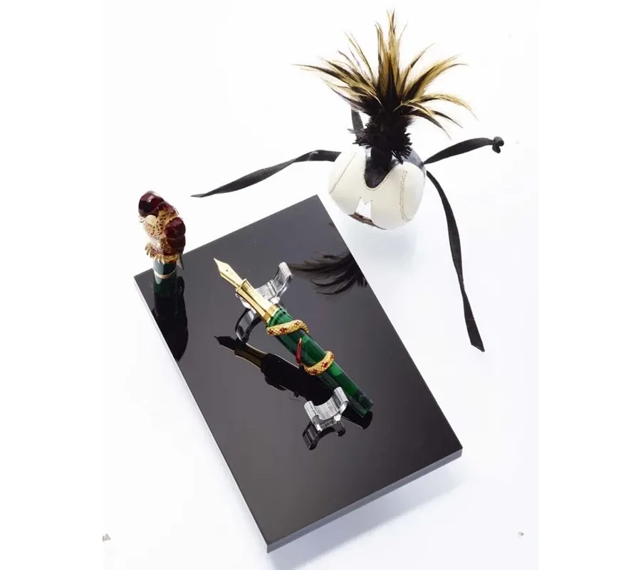 picture 2 Rollerball Pen Shavuot Turquois and Silver Limited Edition