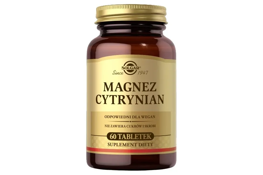 obrazek 1 Solgar Magnez Cytrynian tabletki