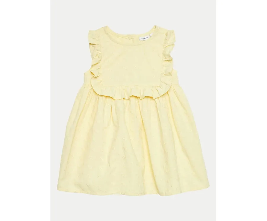 obrazek 1 NAME IT Sukienka letnia Delana 13227285 Żółty Regular Fit