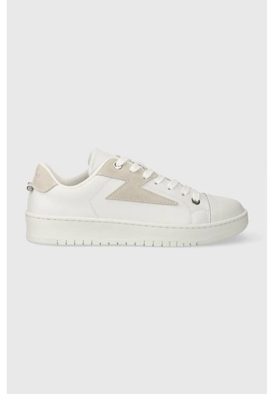 obrazek 1 Neil Barett sneakersy skórzane DURAN kolor biały PBCT375A.V9002.1222