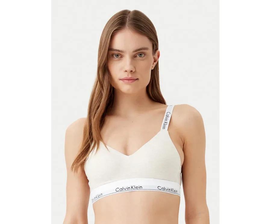 obrazek 1 Calvin Klein Underwear Biustonosz bezfiszbinowy 000QF7059E Beżowy