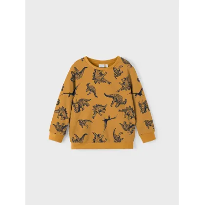 Zdjęcie NAME IT Bluza 13218869 Żółty Loose Fit