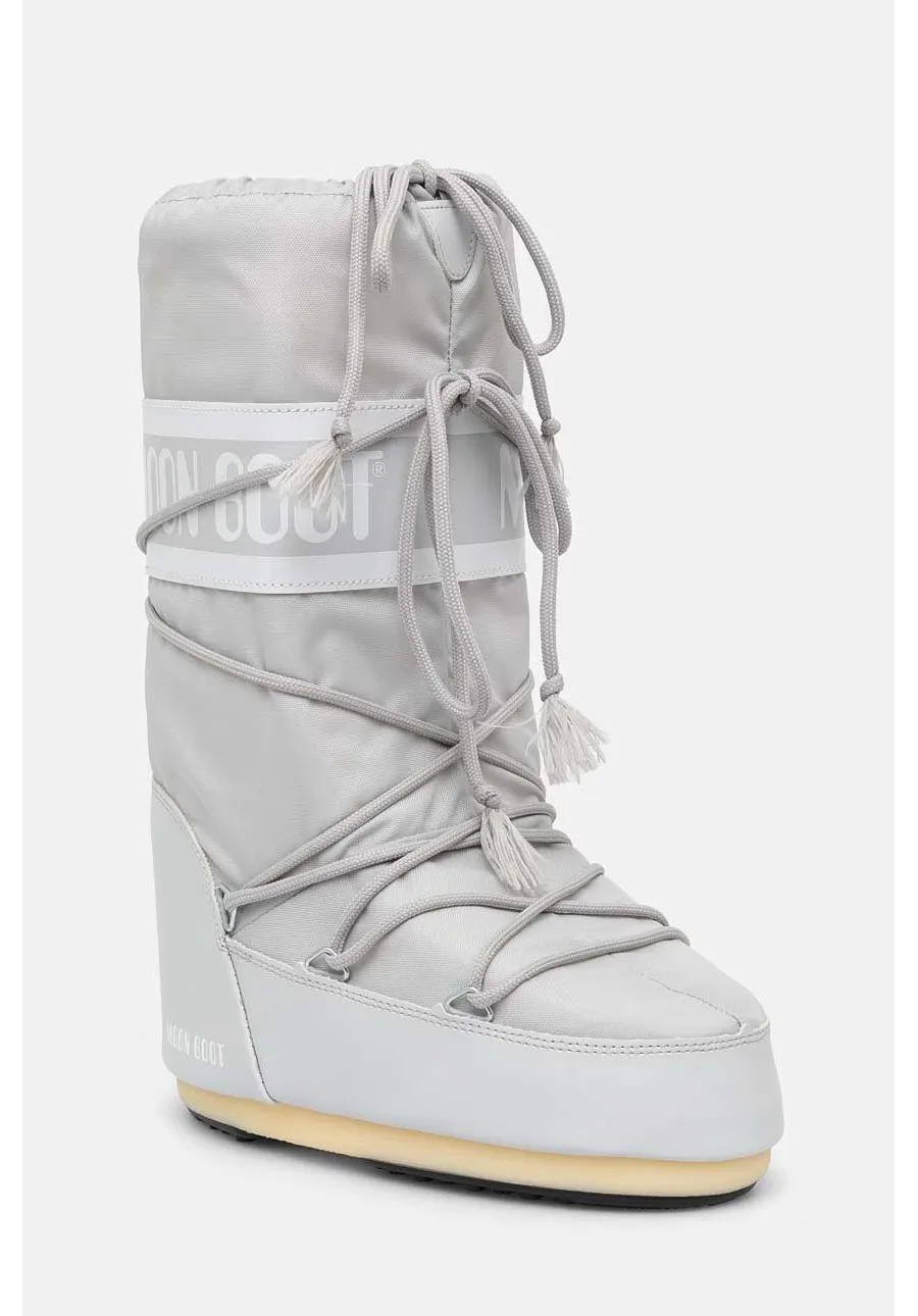 obrazek 1 Moon Boot śniegowce MB ICON NYLON kolor szary 80D1400440 H003