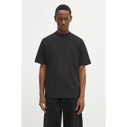 Zdjęcie The North Face t-shirt bawełniany Dome Relaxed męski kolor czarny gładki NF0A8C3PJK31