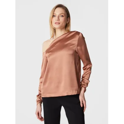 Zdjęcie Notes Du Nord Bluzka Frances 13010 Brązowy Regular Fit