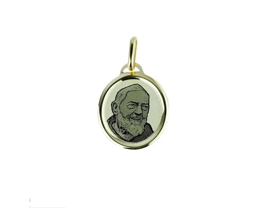 obrazek 1 Grawerowany laserowo medal Ojca Pio