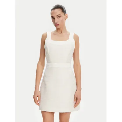 Zdjęcie Guess Sukienka codzienna W5GK77 WH610 Écru Slim Fit