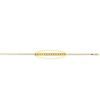 Picture Sensual gold necklace 50 cm