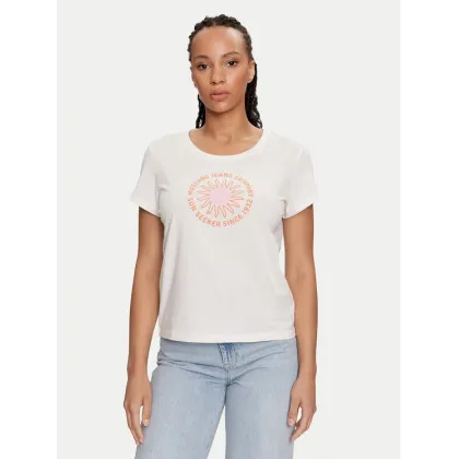 Zdjęcie Mustang T-Shirt Alma 1015179 Écru Regular Fit
