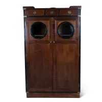 Picture High-quality wardrobe with a porthole for stylish interiors