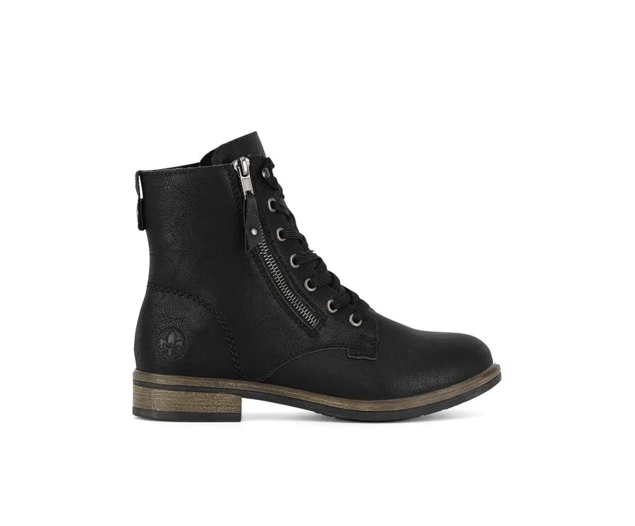 obrazek 1 Rieker Botki 72221-00 Czarny