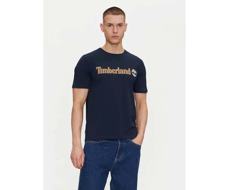 obrazek 1 Timberland T-Shirt TB0A5UPQ Granatowy Regular Fit