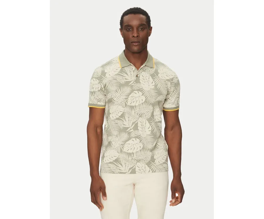 obrazek 1 Liu Jo Polo QA5180 J7734 Zielony Regular Fit