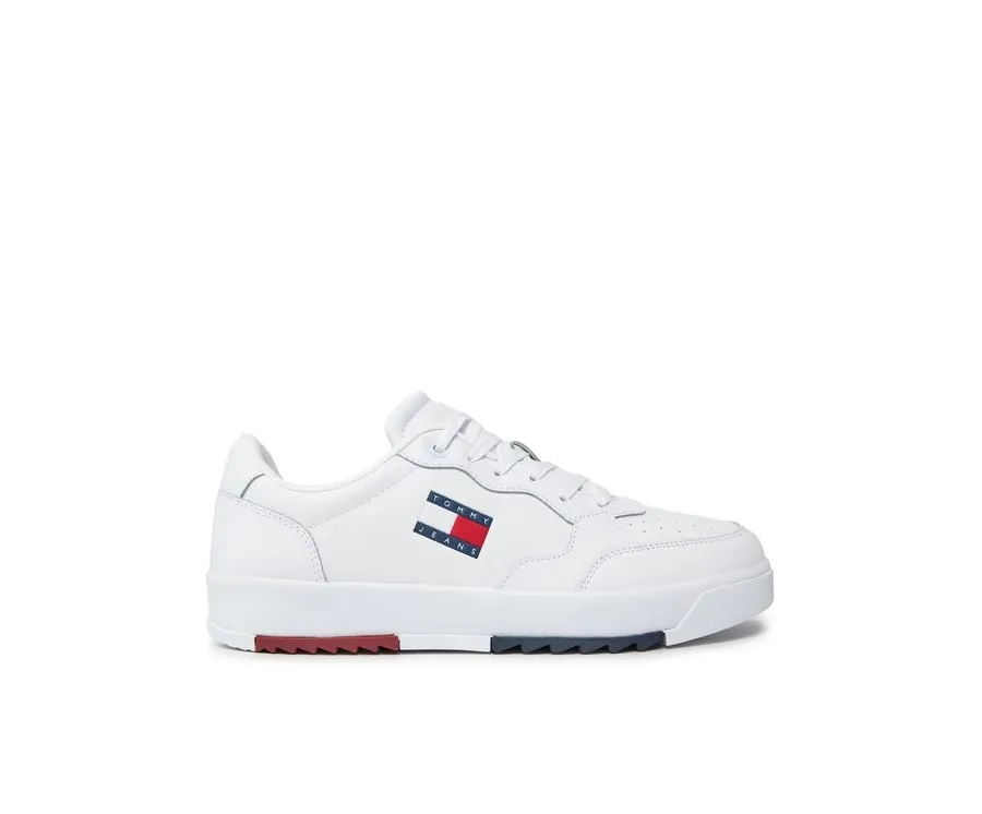 obrazek 1 Tommy Jeans Sneakersy Retro Ess EM0EM01397 Biały