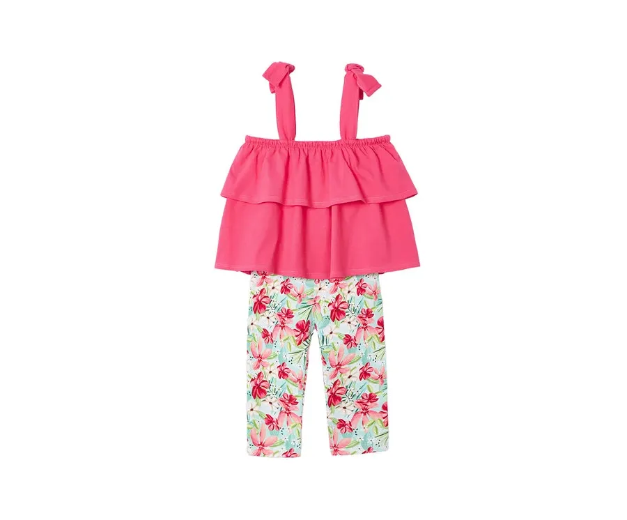 obrazek 1 Mayoral Komplet top i legginsy 3710 Kolorowy Regular Fit