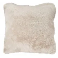 Zdjęcie Dwustronna poduszka ze sztucznego futra - 4 kolory