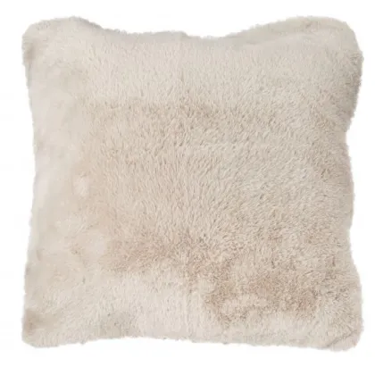 Zdjęcie Dwustronna poduszka ze sztucznego futra - 4 kolory