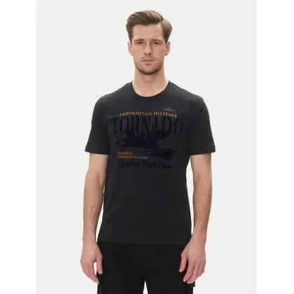 Zdjęcie Aeronautica Militare T-Shirt 251TS2405J641 Granatowy Regular Fit