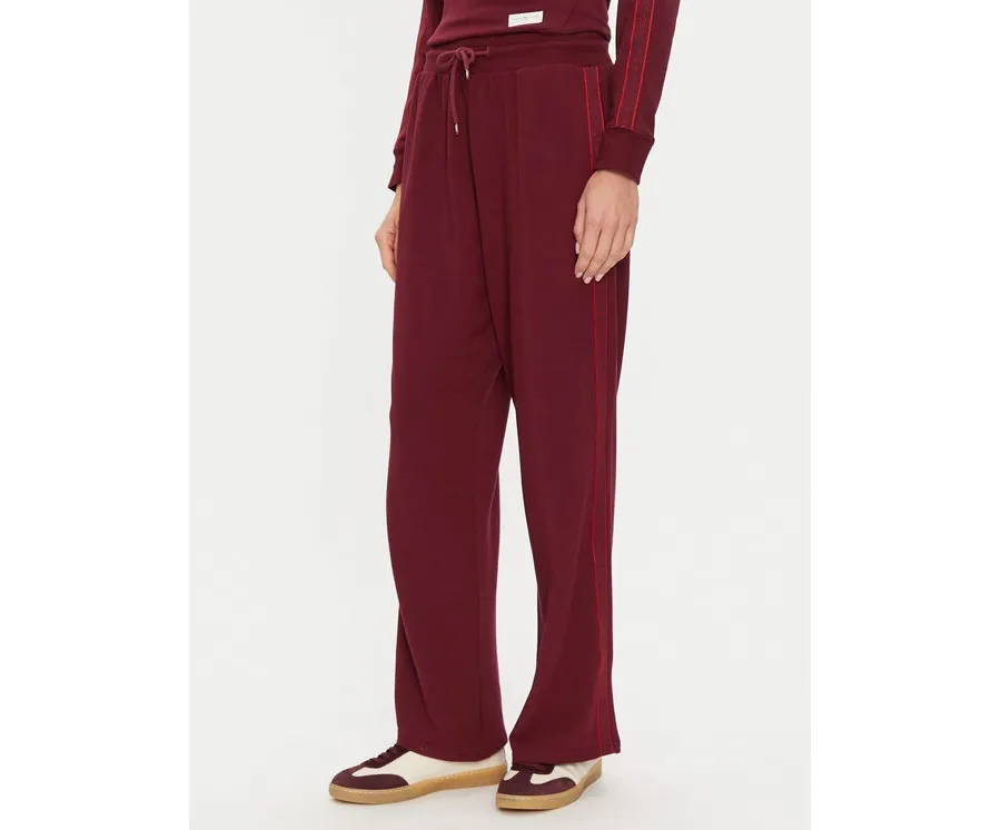 obrazek 1 Tommy Hilfiger Spodnie dresowe UW0UW04771 Bordowy Relaxed Fit