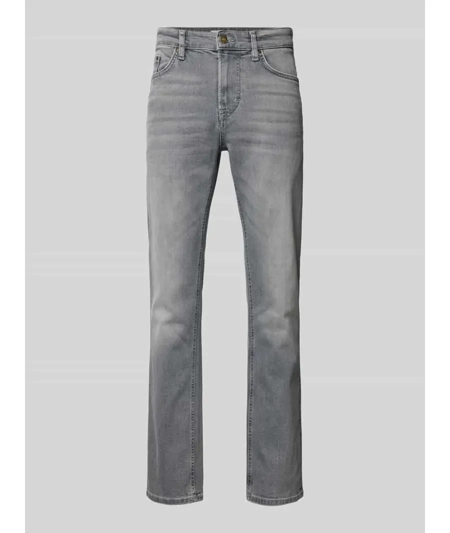 obrazek 1 Jeansy o kroju modern fit z 5 kieszeniami model ‘Mitch’