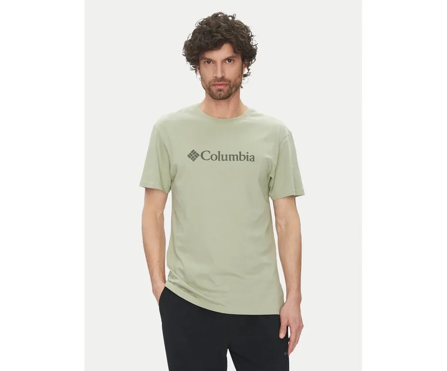 obrazek 1 Columbia T-Shirt Csc Basic Logo™ 1680053 Zielony Regular Fit