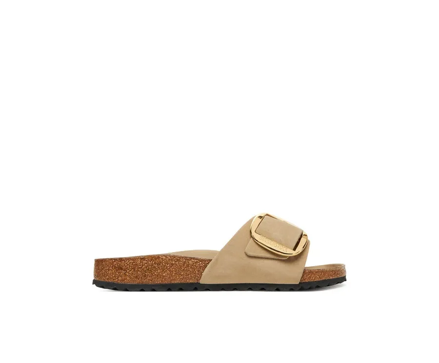 obrazek 1 Birkenstock Klapki Madrid Big Buckle Hex 1030467 Brązowy