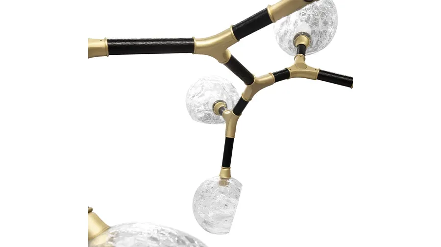 obrazek 3 Elegancka portugalska duża lampa wisząca