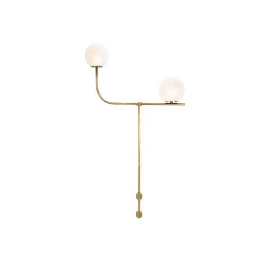 obrazek 1 Lampa podłogowa o prostym lekkim kształcie H.180xL.101xP.20 cm