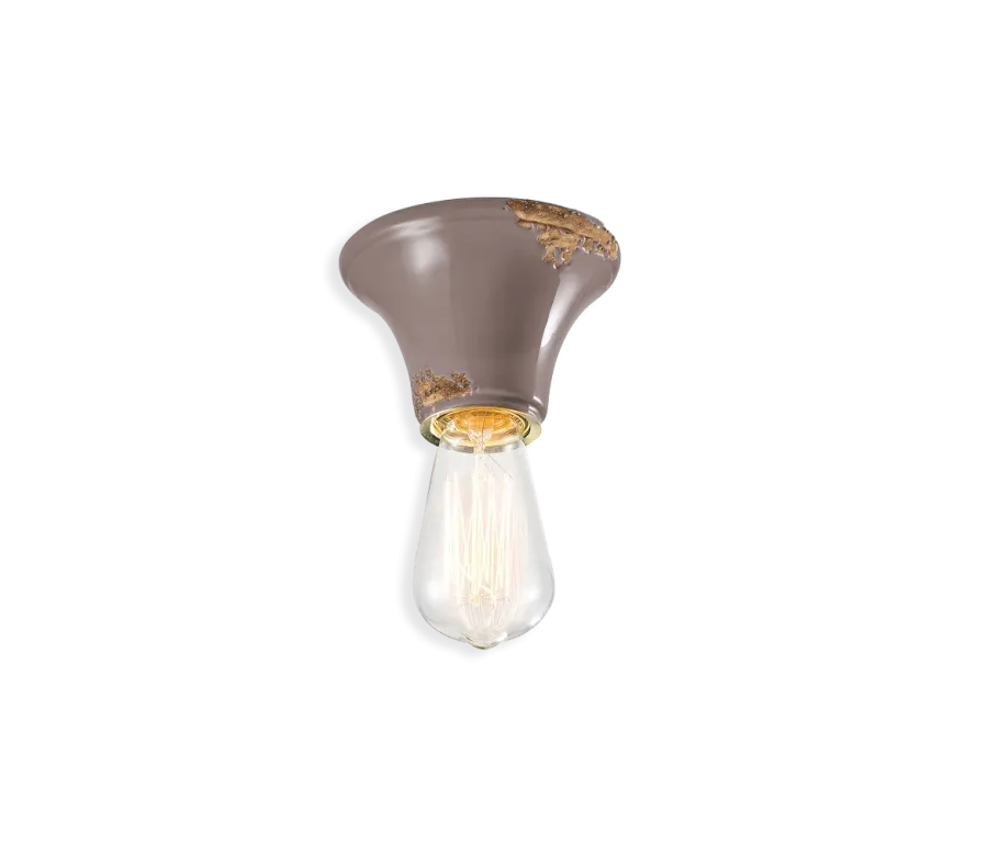 obrazek 5 Minimalistyczna w formie włoska lampa sufitowa-plafoniera Vintage