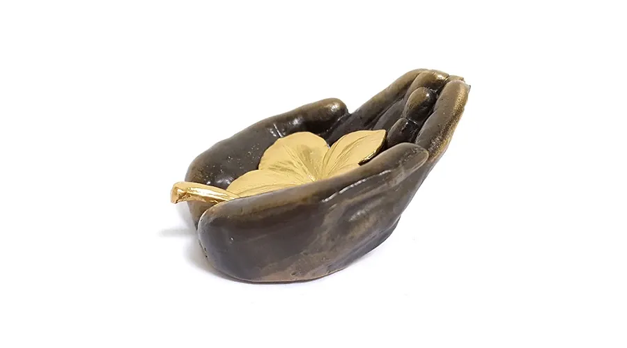 obrazek 3 Wyjątkowa figurka z brązu 