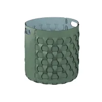 Picture Dubai tall round basket Ø40xH40 cm, eucalyptus color