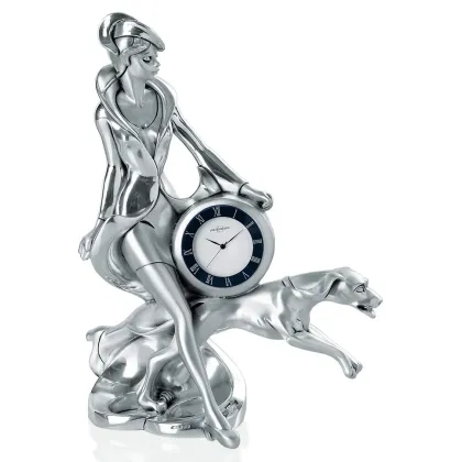 Picture Watch - a woman and a Dalmatian
