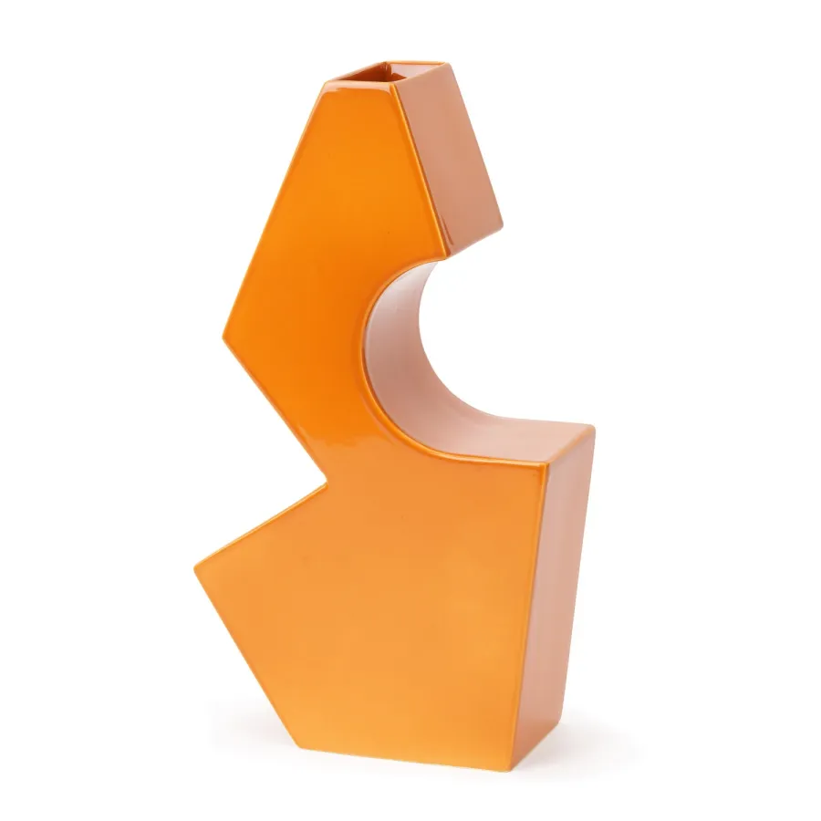 obrazek 2 Wazon ceramiczny z włoch H.36xL.20xP.9 cm