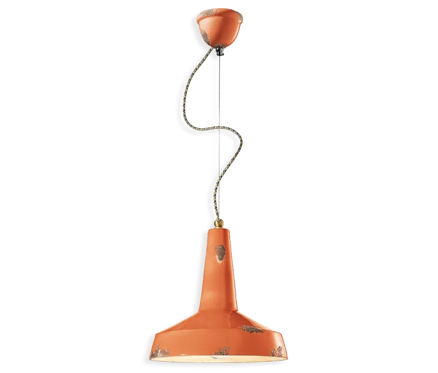 obrazek 4 Włoska duża lampa wisząca w stylu vintage o oryginalnym wzornictwie