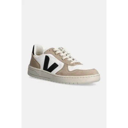 Zdjęcie Veja sneakersy skórzane V-10 CHFREE kolor beżowy