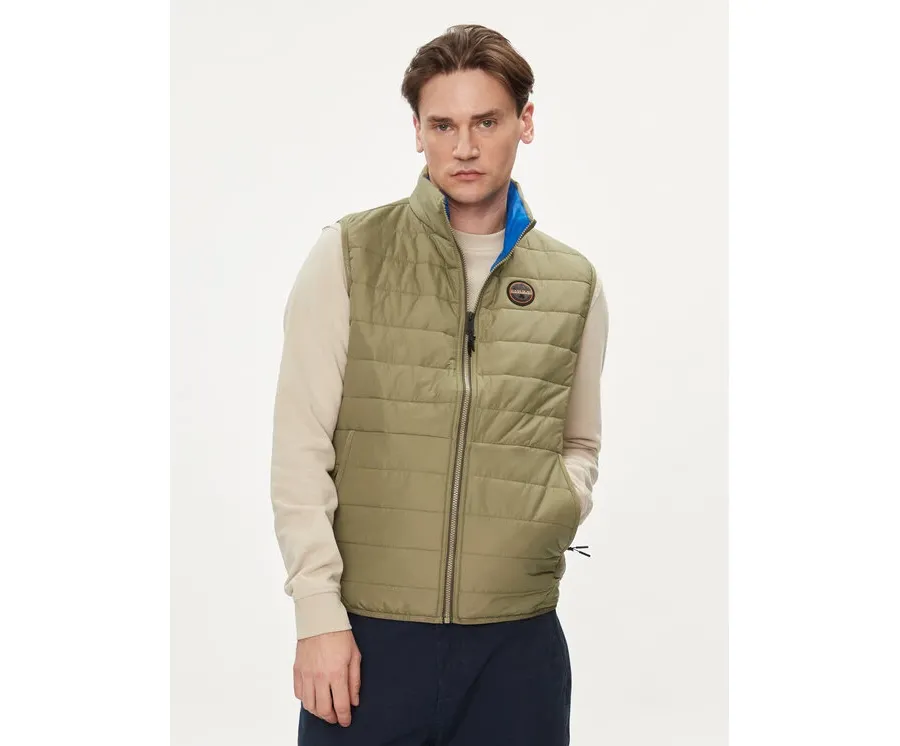 obrazek 1 Napapijri Kamizelka Acalmar NP0A4H8G Zielony Regular Fit