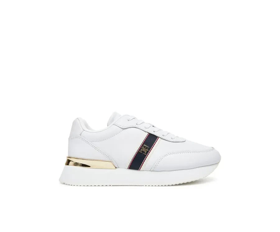 obrazek 1 Tommy Hilfiger Sneakersy Webbing Runner FW0FW08904 Biały