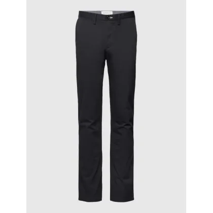 Zdjęcie Chinosy o kroju slim fit z wpuszczanymi kieszeniami model ‘TWILL’