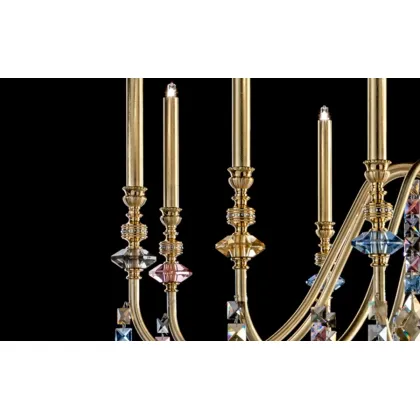 Picture Stylish living room chandelier by Masiero