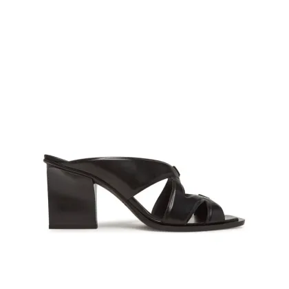 Zdjęcie Max Mara Klapki Doublewedge 2514521112600 Czarny