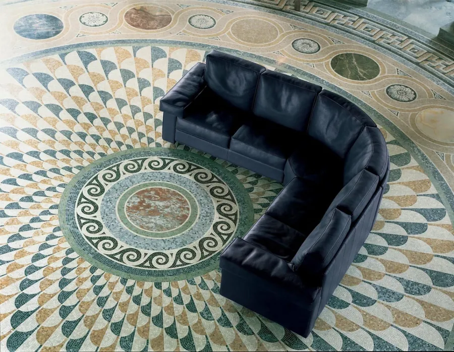 obrazek 5 Wysokiej jakości skórzana sofa dla miłośników klasycznego stylu i elegancji – Mascheroni