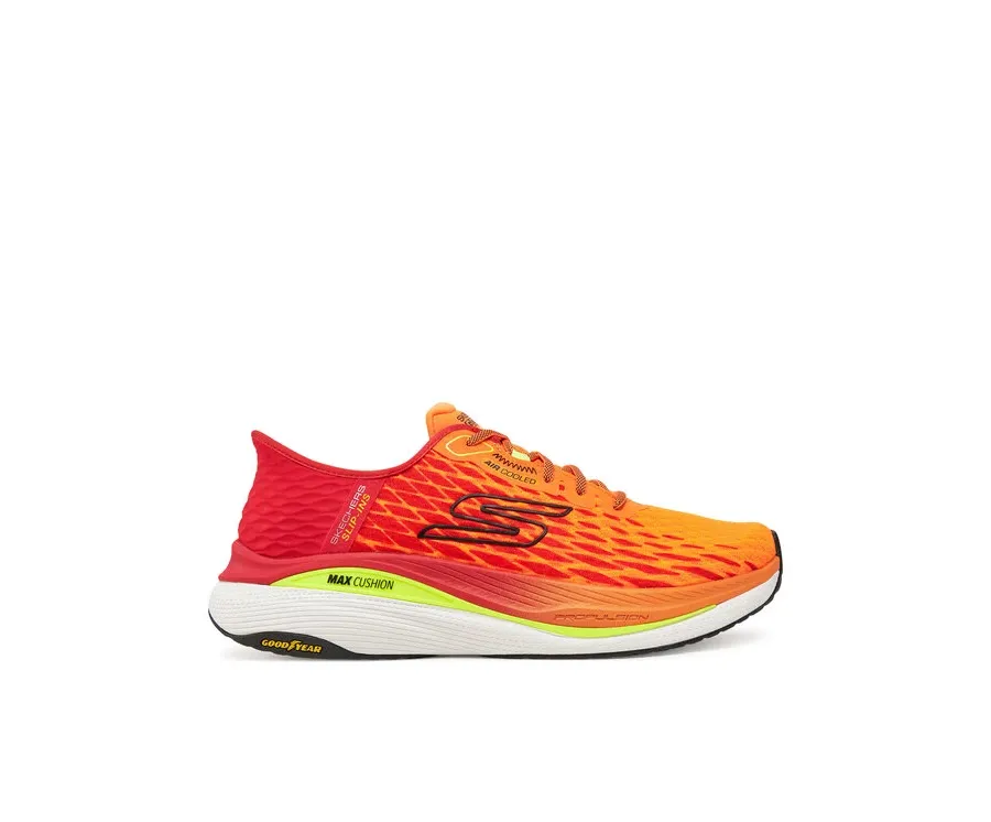 obrazek 1 Skechers Buty do biegania Slip-Ins: Max Cushioning Propulsion - Vitality 220510/ORMT Pomarańczowy