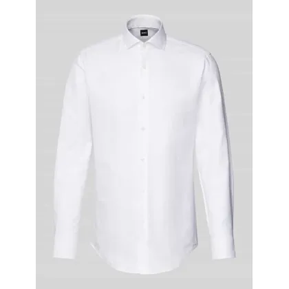 Zdjęcie Koszula biznesowa o kroju slim fit z kołnierzykiem typu cutaway model ‘Hank’