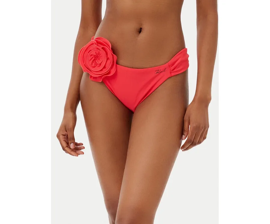 obrazek 1 KARL LAGERFELD Dół od bikini A2W46005 Czerwony