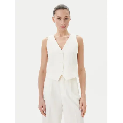 Zdjęcie Rinascimento Kamizelka CFC0123672003 Écru Regular Fit