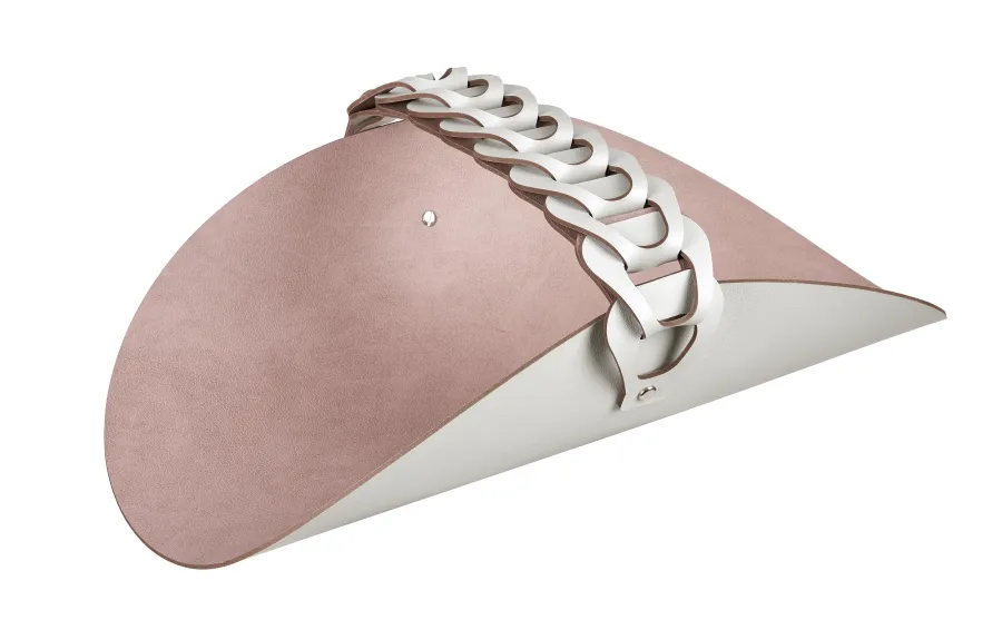 obrazek 1 Ekskluzywny organizer na ręczniki 28x48 cm w kolorze perłowym