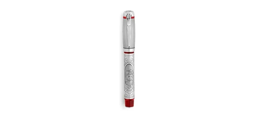 picture 1 Traviata Rollerball Pen - exclusive silver - Serie Emozioni in Musica