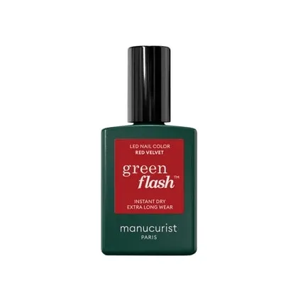 Zdjęcie manucurist Green Flash Lakier do paznokci w żelu 15 ml Red Velvet