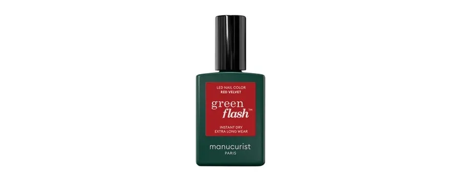 obrazek 1 manucurist Green Flash Lakier do paznokci w żelu 15 ml Red Velvet